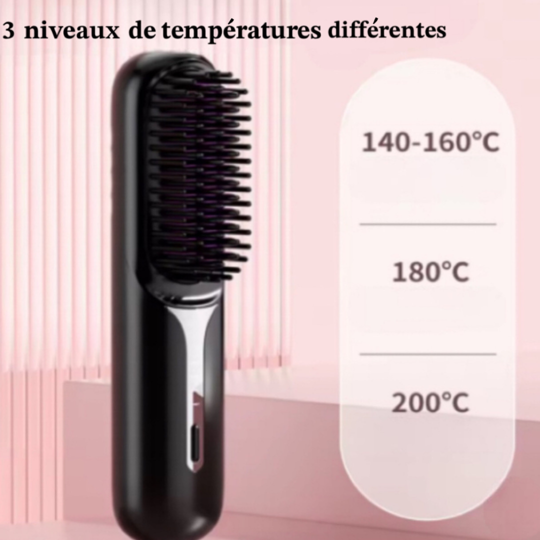 Brosse Lissant Portable USB / -50%